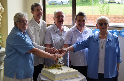 OLSH Jubilees Ellen Egan Nora Hanrahan Therese McNamara Kathleen Moore 60 years