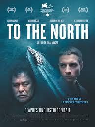 to the north