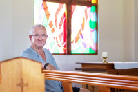 Shane Carr MSC chaplain at Monivae College.