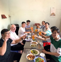 Stephen Hackett visits in Vietnam